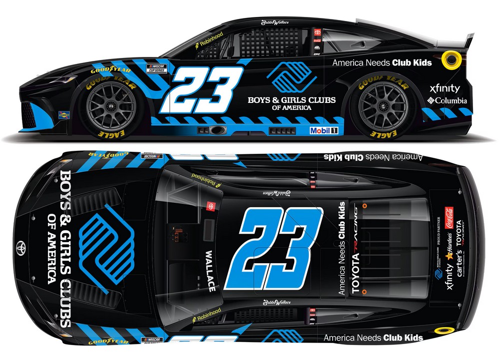 2026 Bubba Wallace #23 Boys & Girls Clubs of America 1/64 Diecast