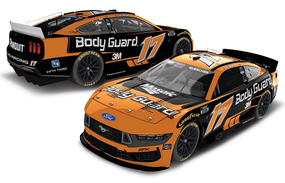 2026 Chris Buescher #17 Body Guard / Greg Biffle Tribute 1/24 Diecast