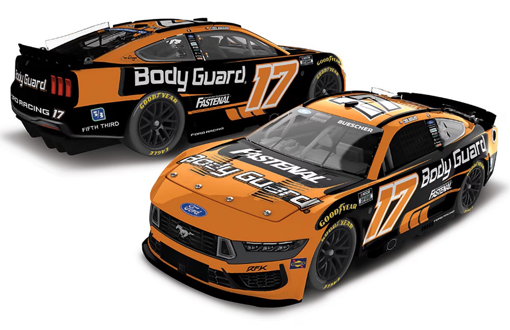 2026 Chris Buescher #17 Body Guard 1/24 Diecast