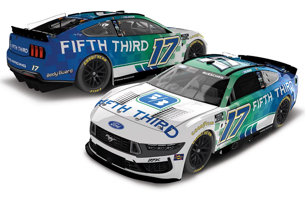2026 Chris Buescher #17 Fifth Third Bank 1/64 Diecast