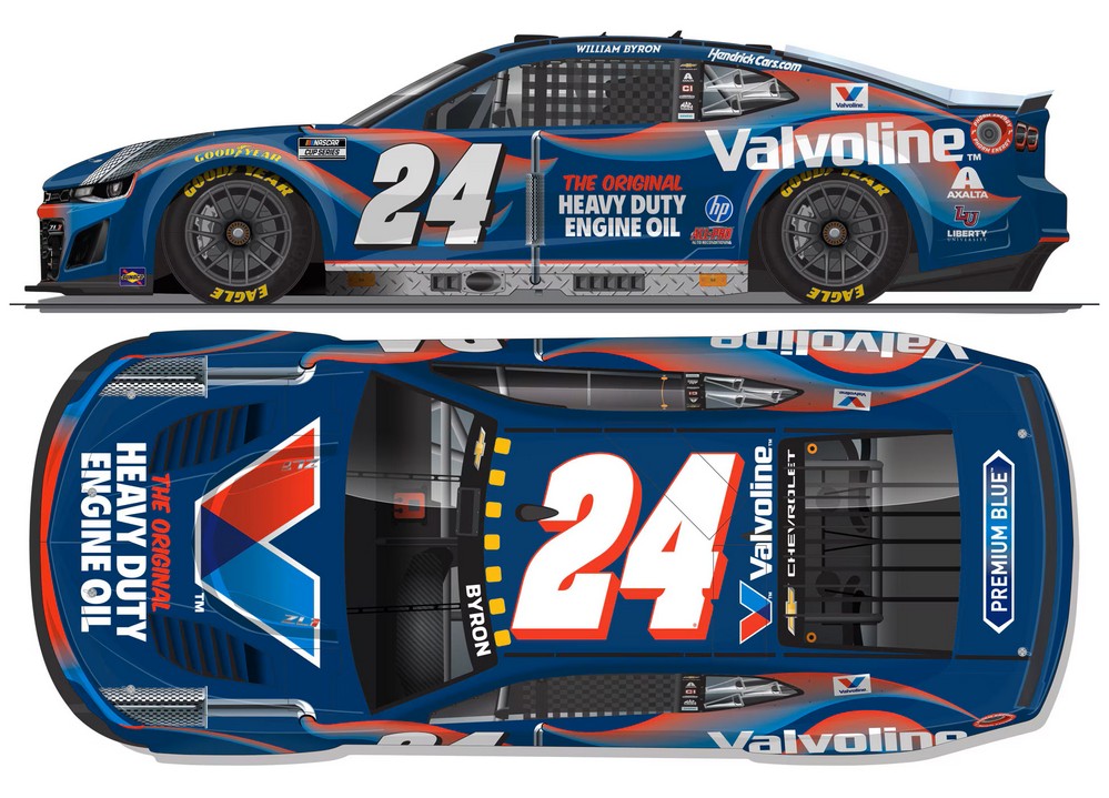 2026 William Byron #24 Valvoline Heavy Duty 1/24 Diecast