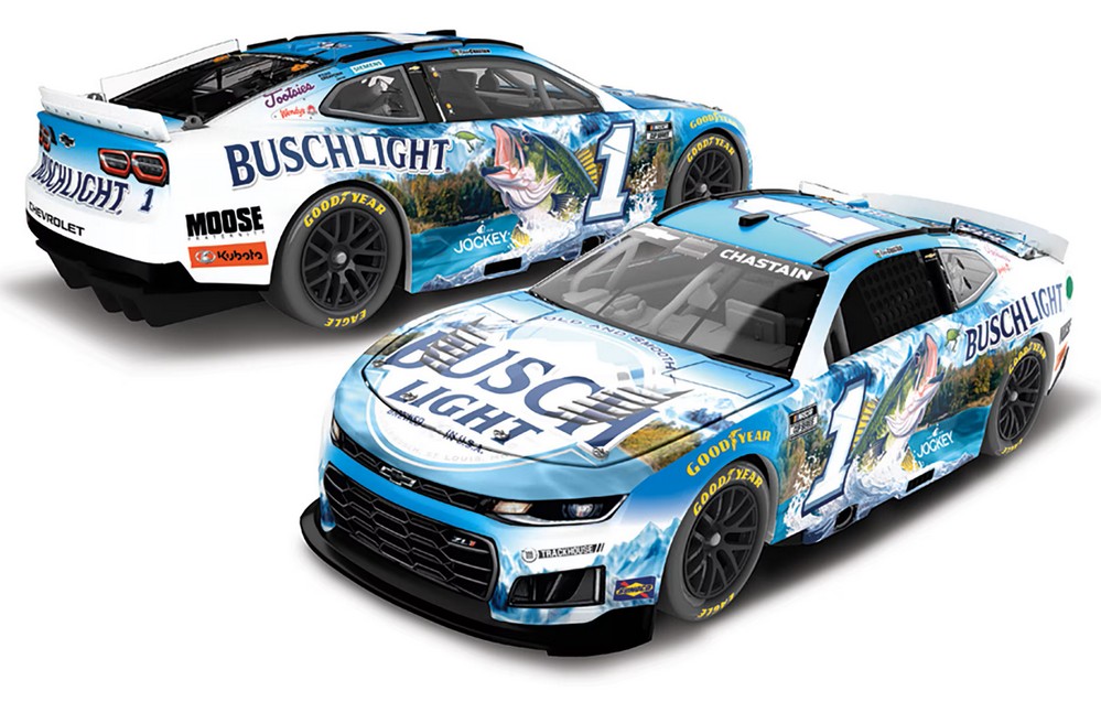 2026 Ross Chastain #1 Busch Light Fishing 1/64 Diecast