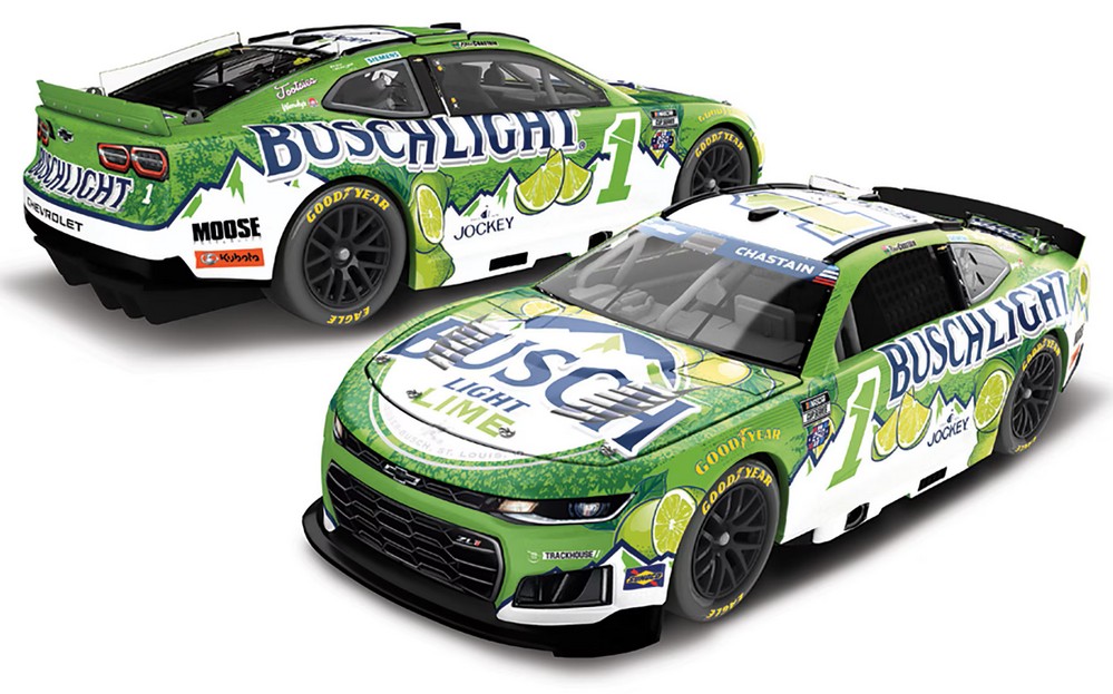 2026 Ross Chastain #1 Busch Light Lime 1/24 Diecast
