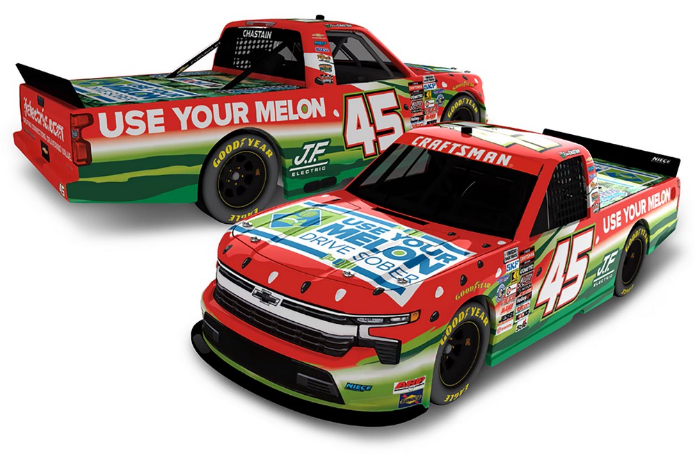 2026 Ross Chastain #45 Use Your Melon Truck 1/64 Diecast
