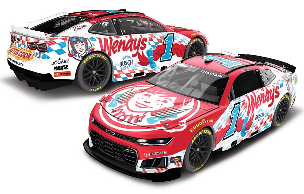 2026 Ross Chastain #1 Wendy's 1/64 Diecast