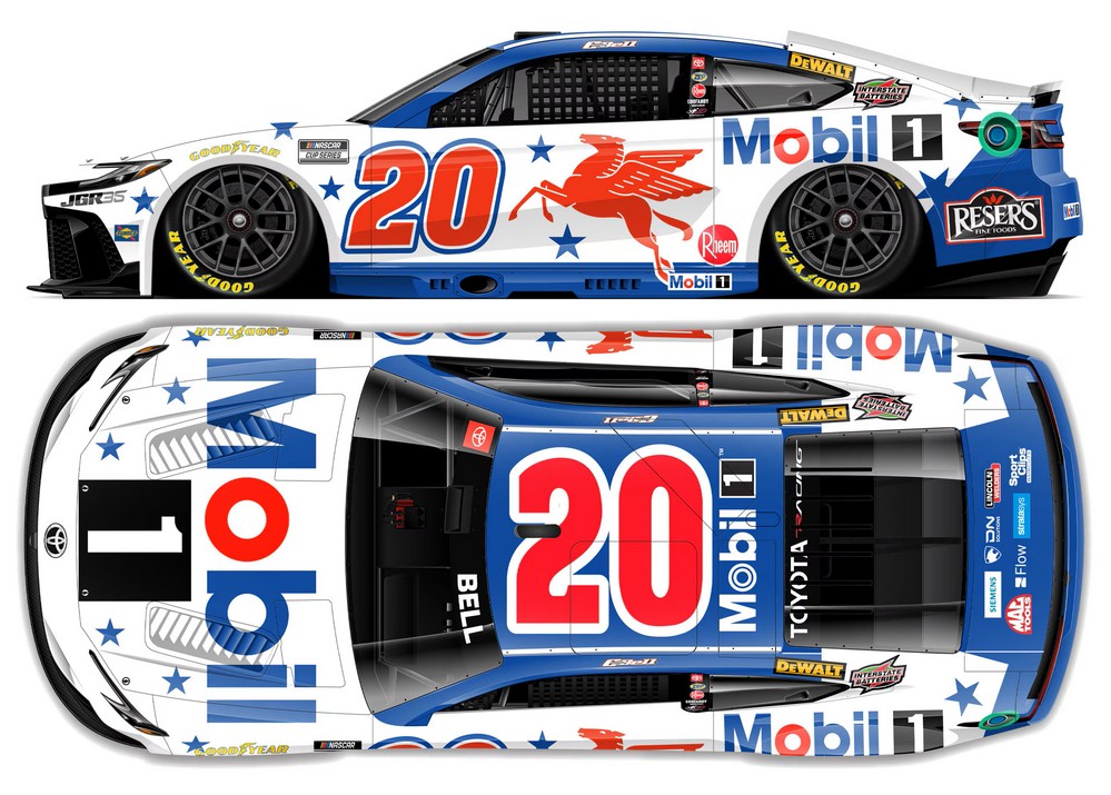 2026 Christopher Bell #20 Mobil 1 1/24 Diecast