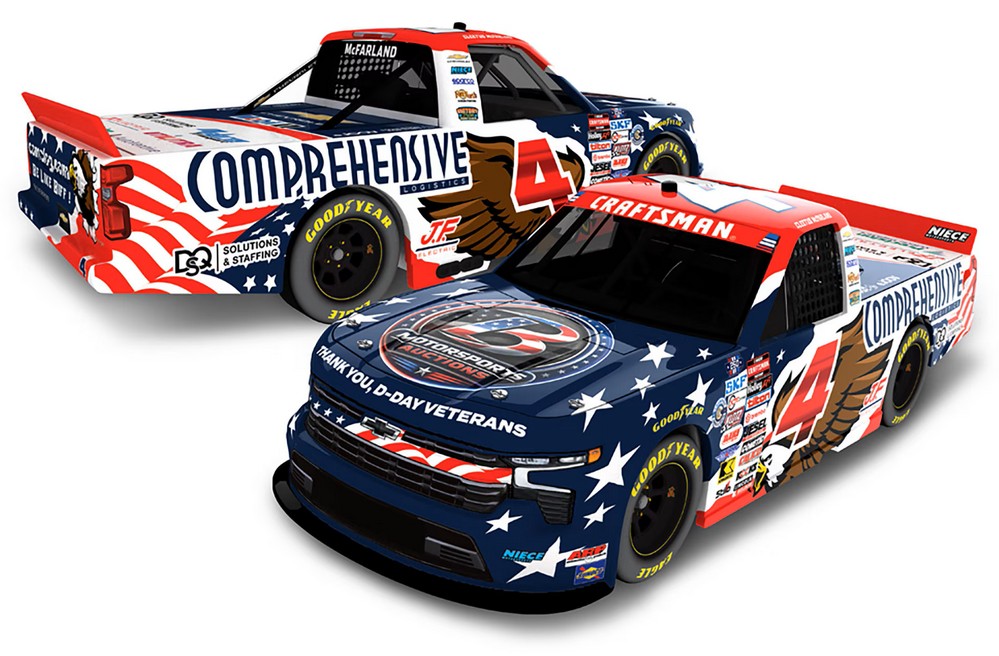 2026 Cleetus McFarland #4 Circle B / Comprehensive Logistics Truck 1/24 Diecast