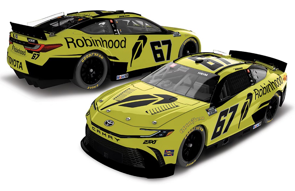 2026 Corey Heim #67 Robinhood 1/64 Diecast