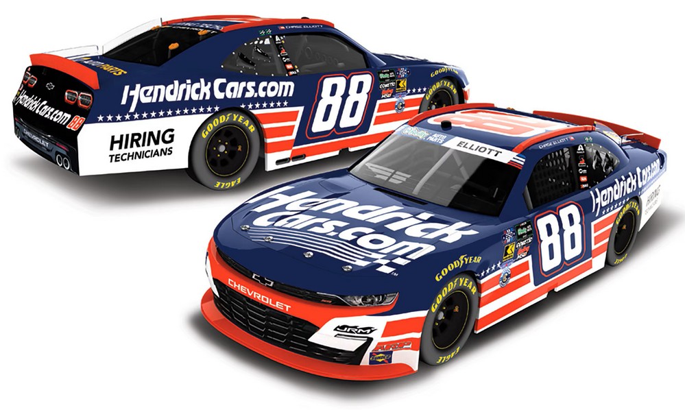 2026 Chase Elliott #88 HendrickCars.com Patriotic 1/64 Diecast