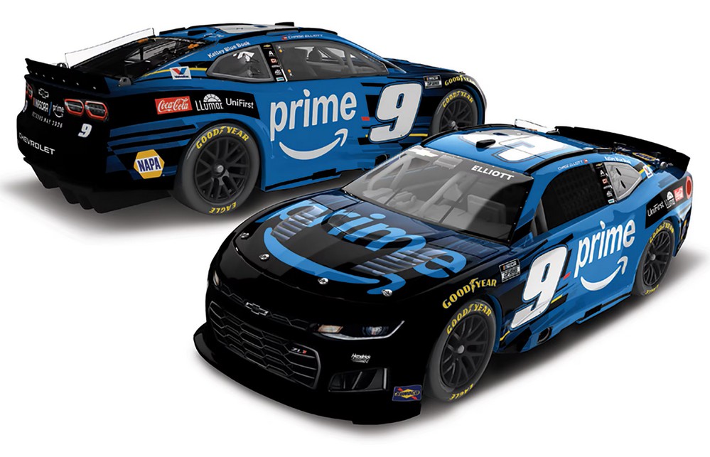 2026 Chase Elliott #9 Amazon Prime 1/24 Diecast