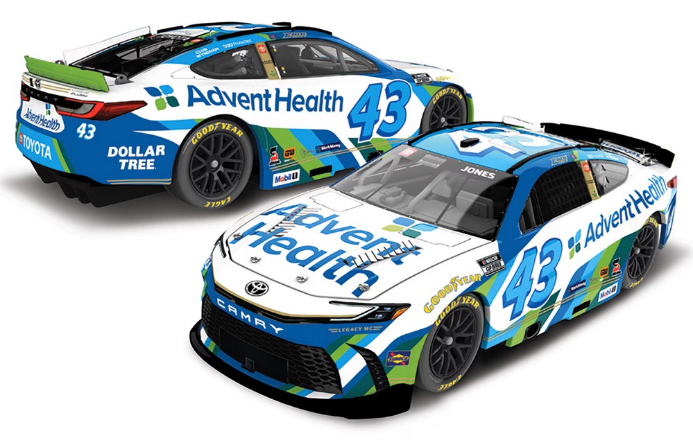 2026 Erik Jones #43 AdventHealth 1/64 Diecast