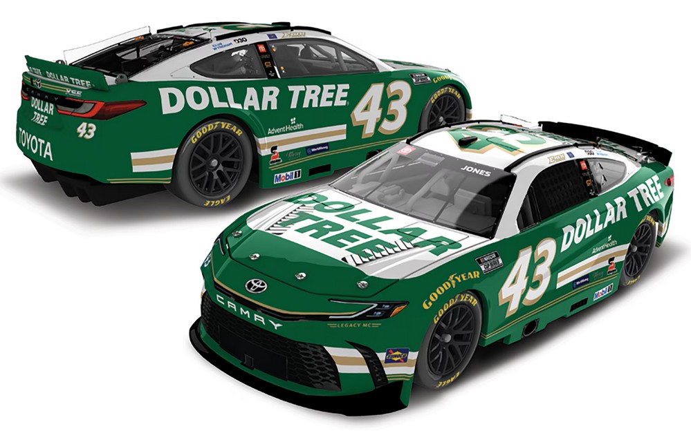 2026 Erik Jones #43 Dollar Tree 1/24 Diecast