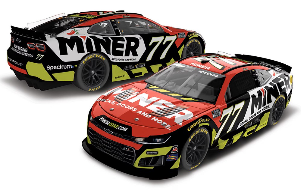 2026 Carson Hocevar #77 Miner 1/24 Diecast