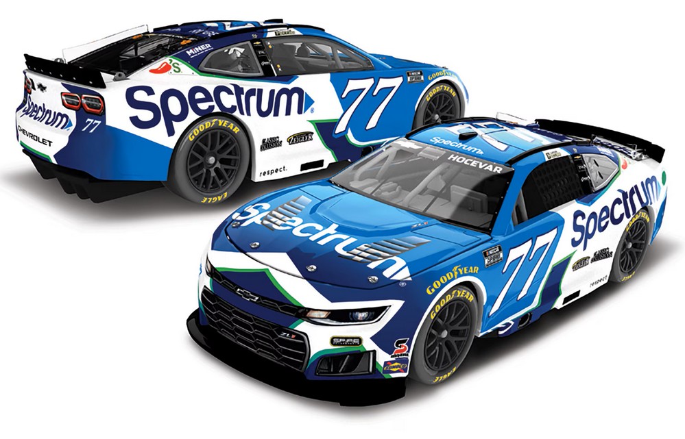 2026 Carson Hocevar #77 Spectrum 1/24 Diecast