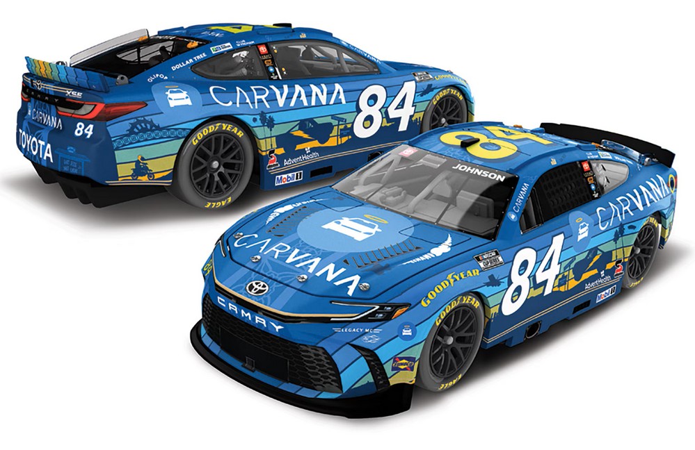 2026 Jimmie Johnson #84 Carvana San Diego 1/24 Diecast