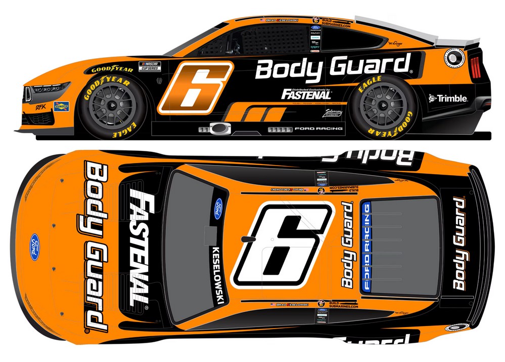 2026 Brad Keselowski #6 Body Guard 1/64 Diecast