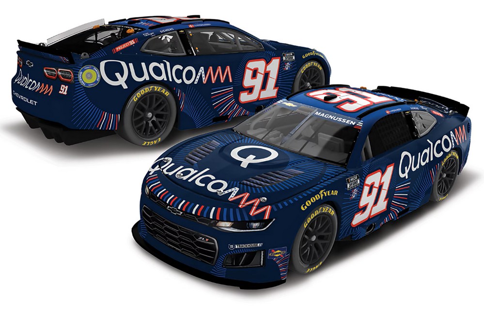 2026 Kevin Magnussen #91 Qualcomm 1/24 Diecast