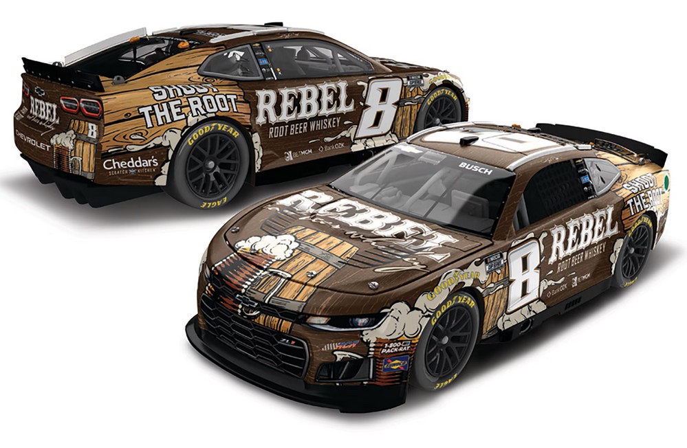 2026 Kyle Busch #8 REBEL Root Beer Whiskey 1/24 Diecast