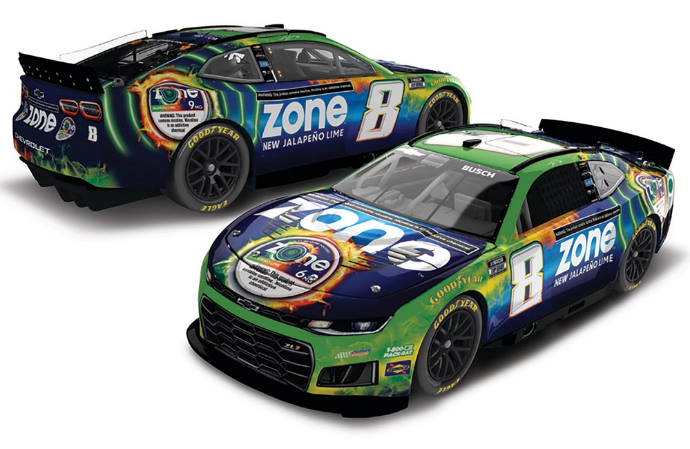 2026 Kyle Busch #8 zone Jalapeno Lime 1/24 Diecast