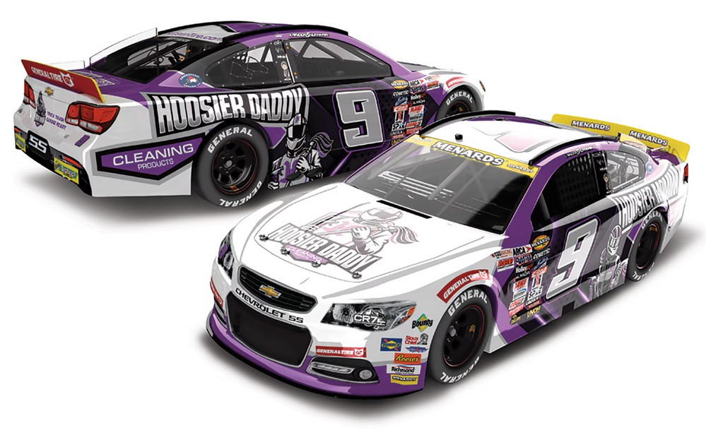 2026 Landon Huffman #9 Hoosier Daddy / Hoosier Momma ARCA 1/24 Diecast