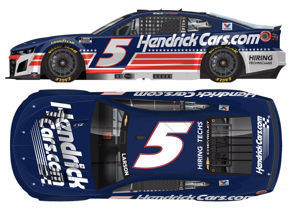 2026 Kyle Larson #5 HendrickCars.com Patriotic 1/64 Diecast