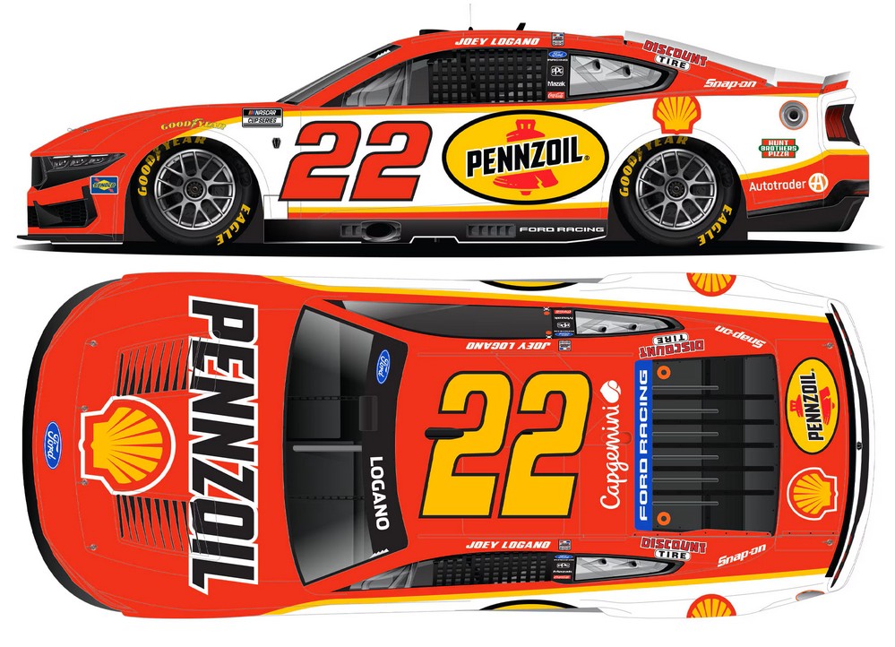 2026 Joey Logano #22 Shell-Pennzoil Special 1/24 Diecast