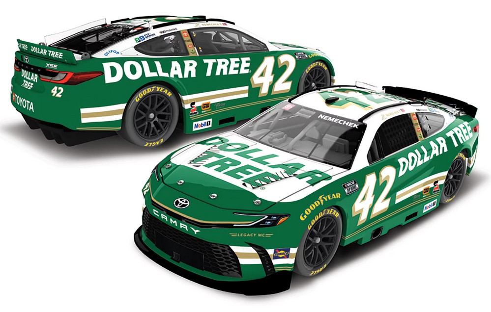 2026 John Hunter Nemechek #42 Dollar Tree 1/64 Diecast