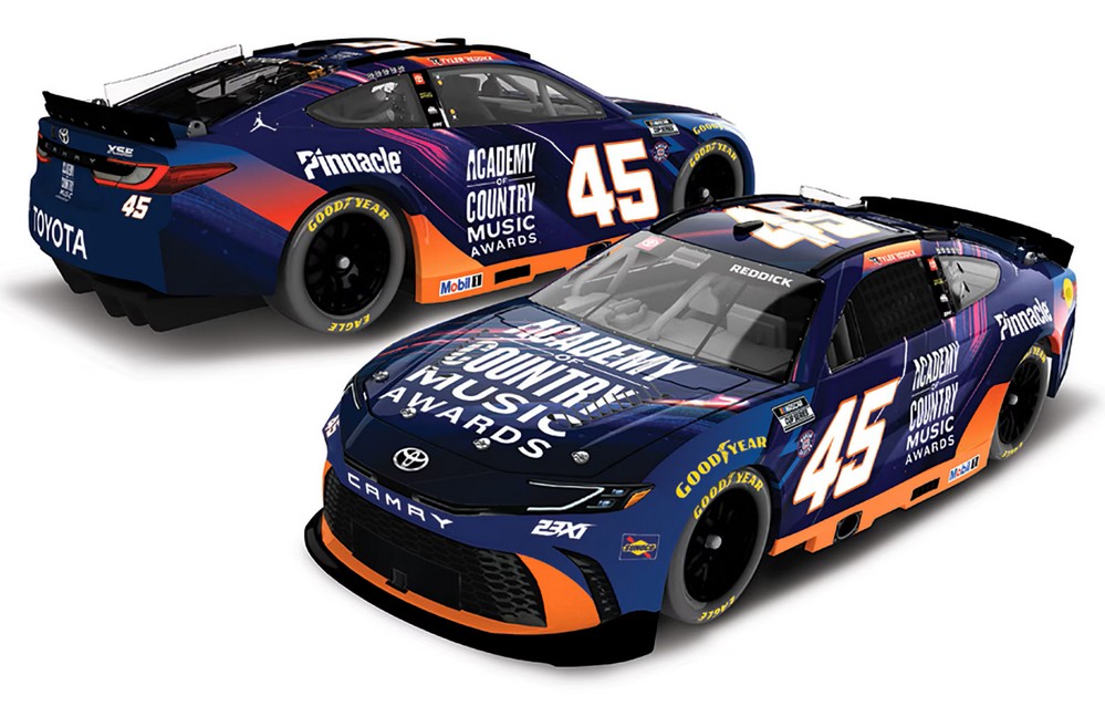 2026 Tyler Reddick #45 Academy of Country Music Awards 1/24 Diecast