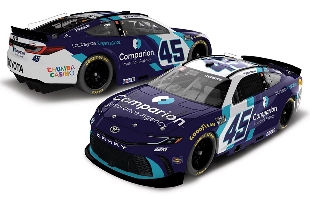 2026 Tyler Reddick #45 Comparion Insurance 1/64 Diecast