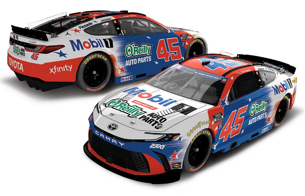 2026 Tyler Reddick #45 Mobil 1 / O'Reilly Patriotic 1/64 Diecast