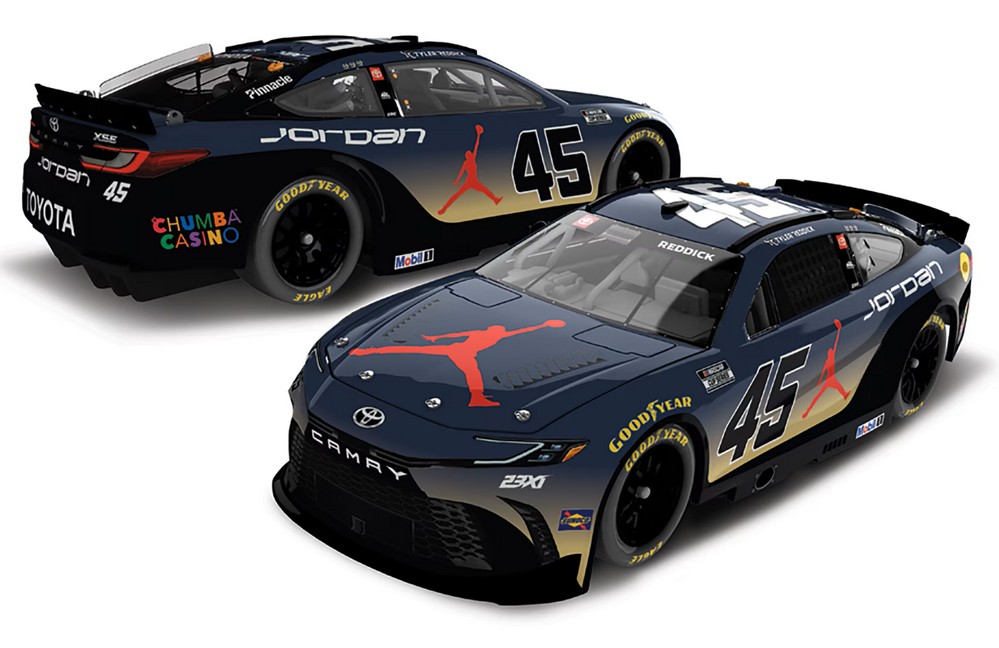 2026 Tyler Reddick #45 Jordan Brand Phoenix 1/64 Diecast