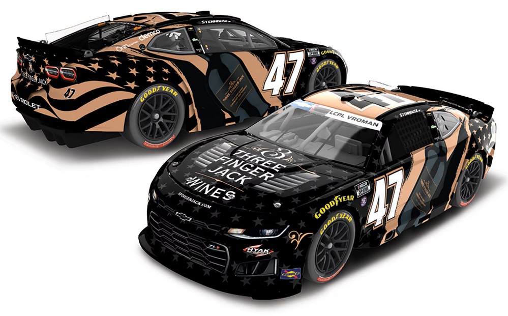 2026 Ricky Stenhouse Jr #47 Three Finger Jack Wines 1/64 Diecast