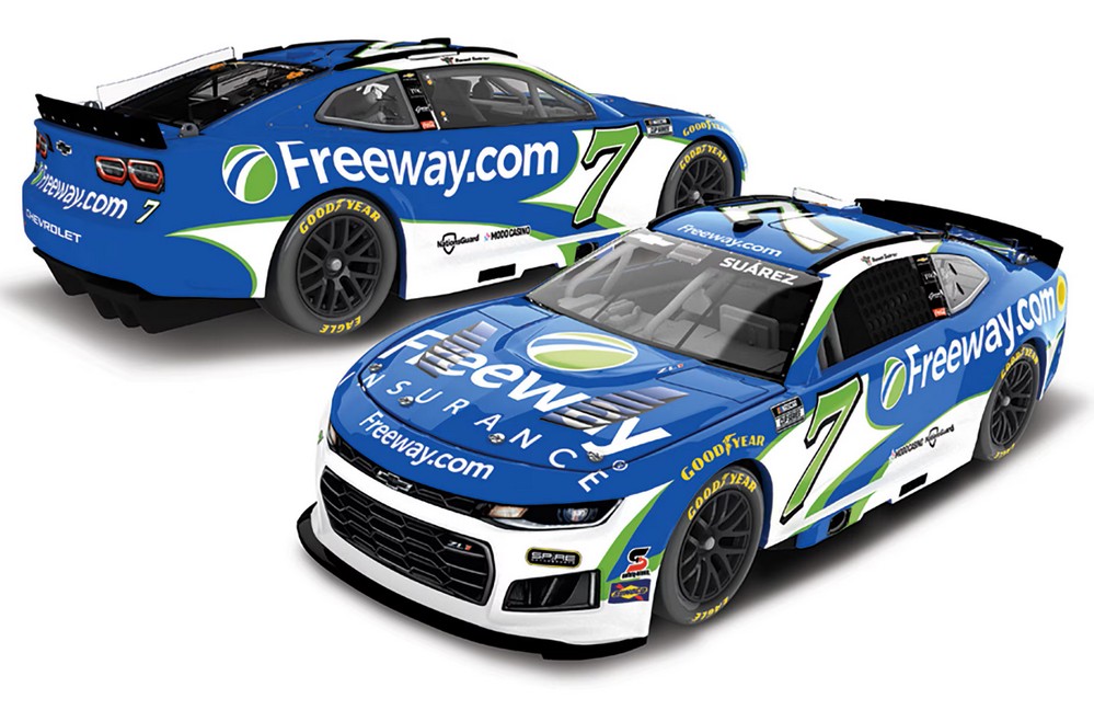 2026 Daniel Suarez #7 Freeway Insurance 1/24 Diecast