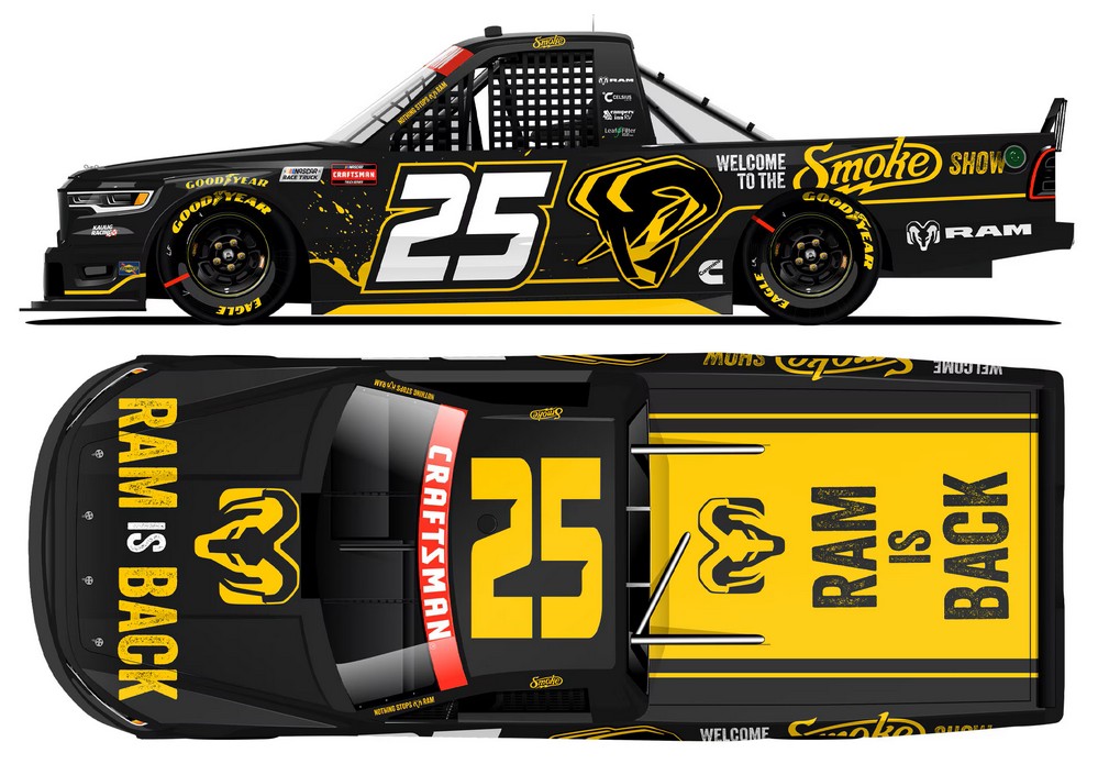 2026 Tony Stewart #25 RAM NASCAR Truck 1/24 Diecast