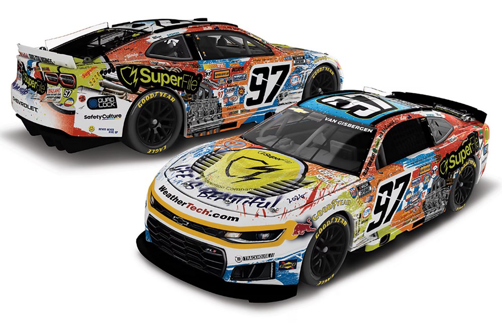 2026 Shane Van Gisbergen #97 SuperFile x Mr. Brainwash 1/24 Diecast