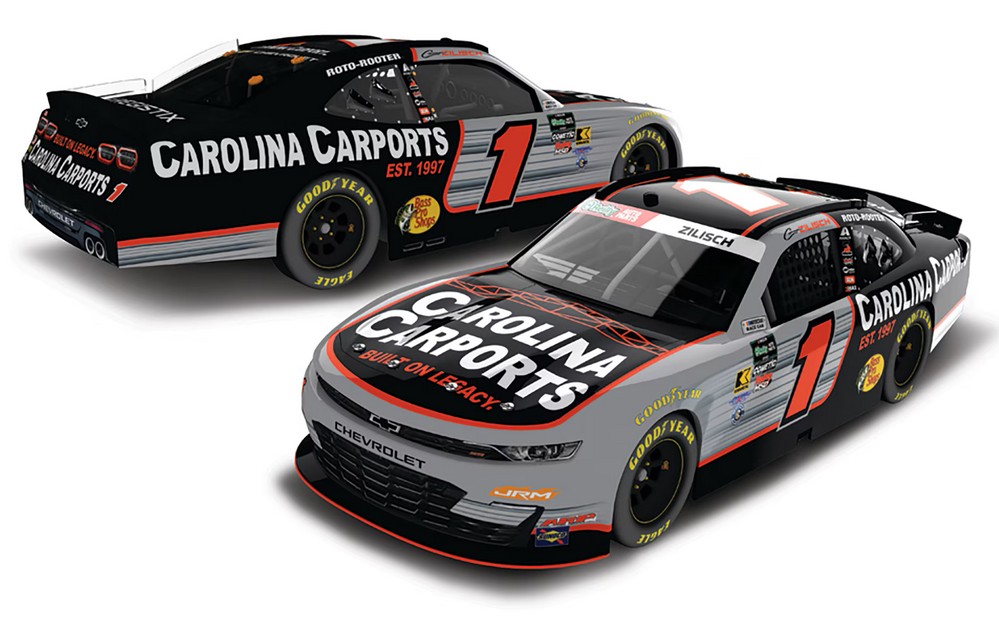 2026 Connor Zilisch #1 Carolina Carports 1/24 Diecast