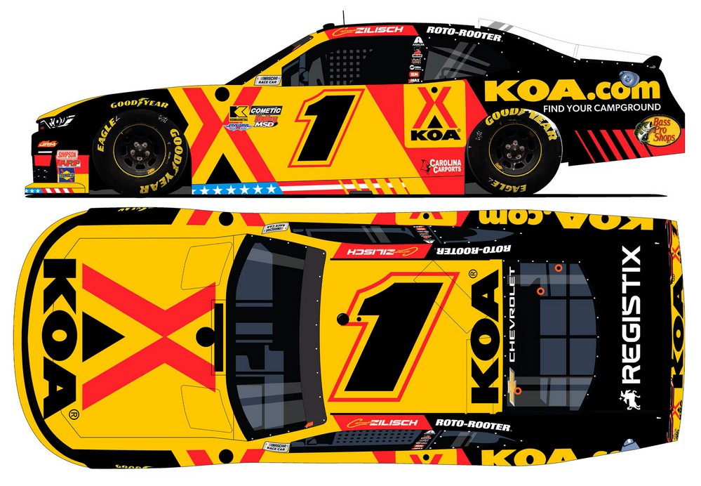 2026 Connor Zilisch #1 KOA 1/64 Diecast