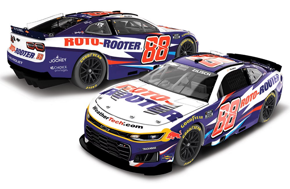 2026 Connor Zilisch #88 Roto-Rooter 1/64 Diecast