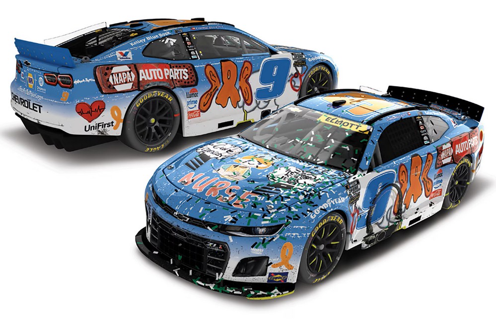Chase Elliott Lionel 2021 #9 NAPA Chevy Camaro 1/24 - Diecast NASCAR, Hendrick Motorsports - Foto 5