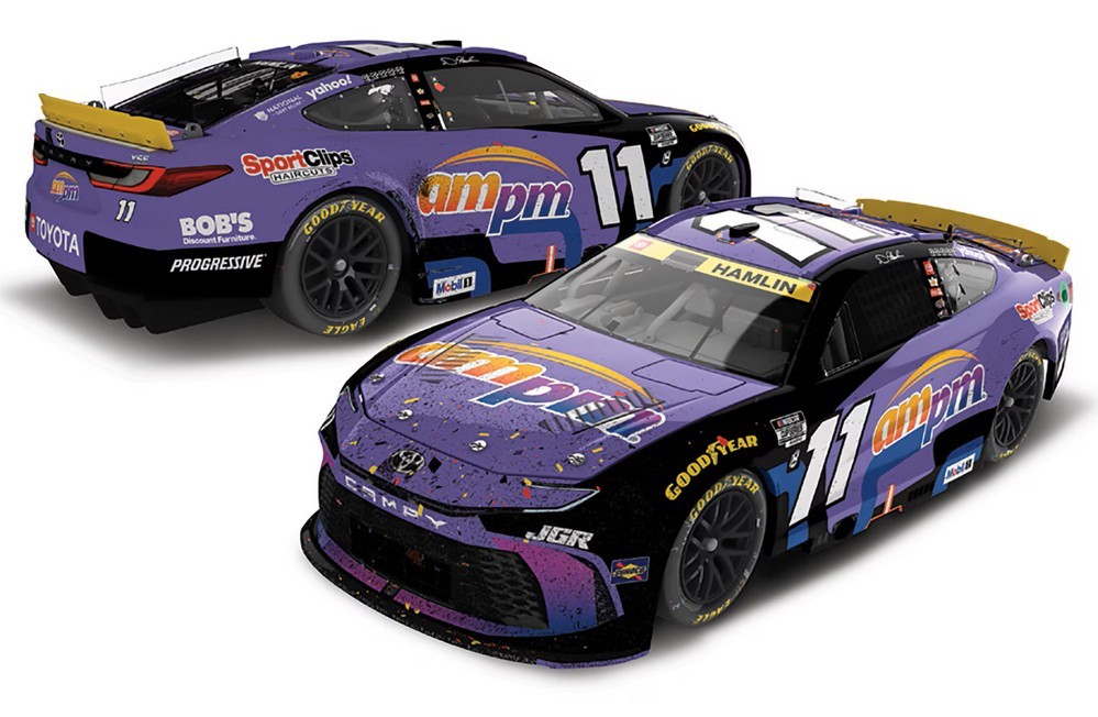 2025 Denny Hamlin #11 ampm - Las Vegas Win / Raced 1/64 Diecast