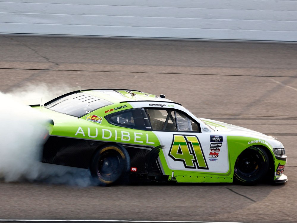 2025 Sam Mayer #41 Audible - Iowa Win / Raced 1/24 Diecast