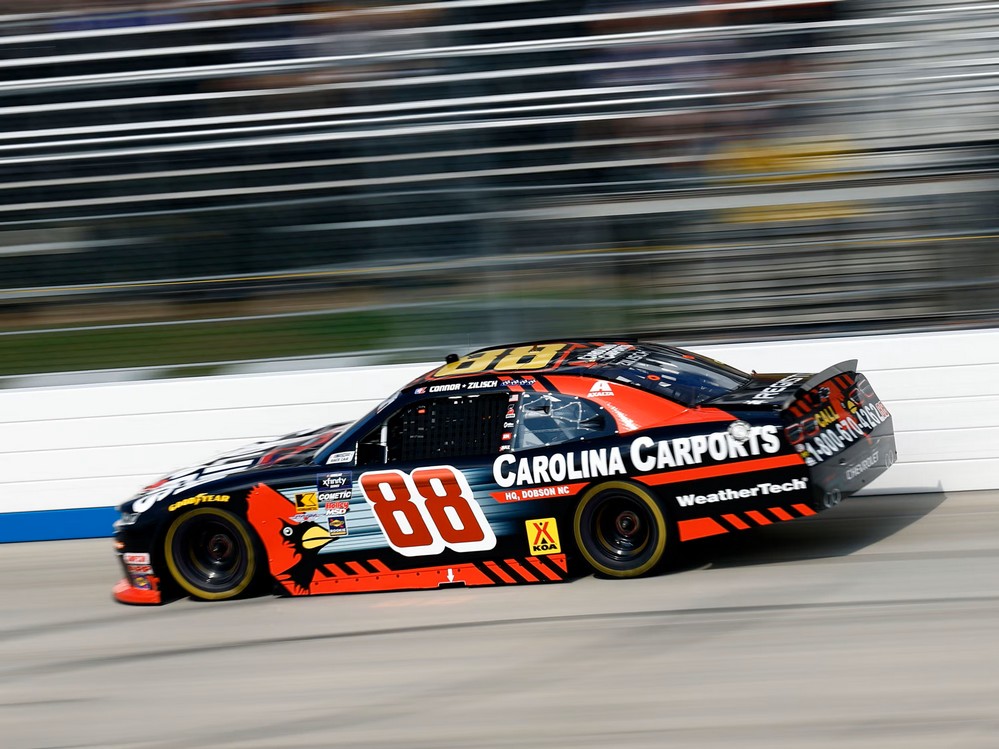 2025 Connor Zilisch #88 Carolina Carports - Dover Win / Raced 1/24 Diecast