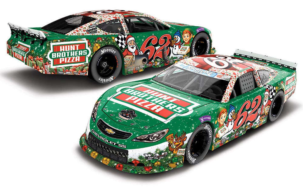 2025 Keelan Harvick #62 Hunt Brothers Pizza - Snowflake 125 Win / Raced Late Model 1/24 Diecast
