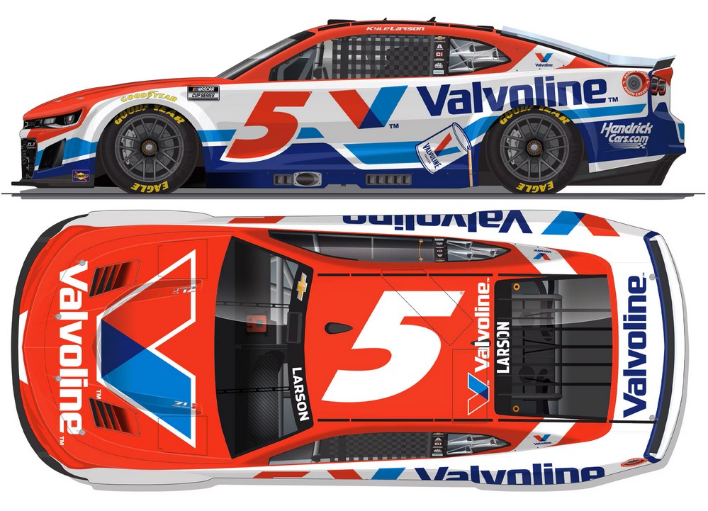 2026 Kyle Larson #5 Valvoline 1/24 Diecast