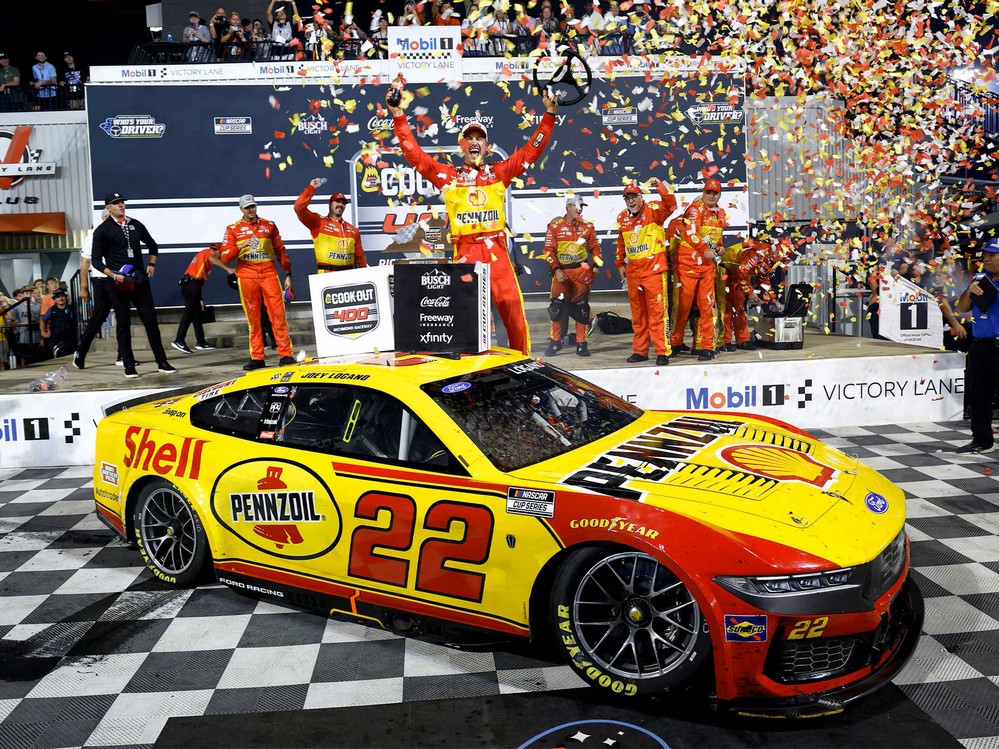 2026 Joey Logano #22 Shell-Pennzoil - Richmond Win / Raced 1/24 Diecast
