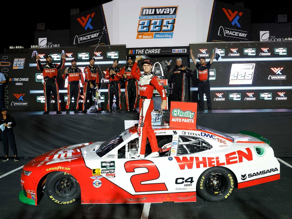 2026 Jesse Love #2 Whelen - WWT Gateway Win / Raced Win 1/24 Diecast