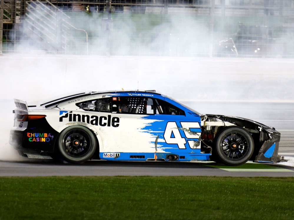 2026 Tyler Reddick #45 Pinnacle - Atlanta Win / Raced 1/24 Diecast