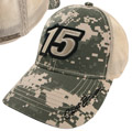 #15 Clint Bowyer - Camo Salute NASCAR Trucker Hat