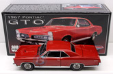 1967 Regimental Red Pontiac GTO 1/24 Diecast