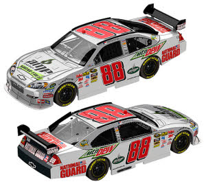 2009 Dale Earnhardt Jr #88 Amp Energy Sugar Free 1/24 Diecast